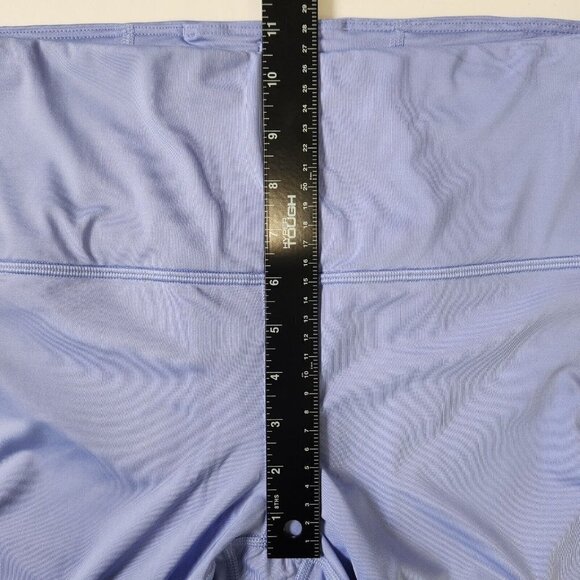 Athleta‎ Cross Train 7/8 Paddle Leggings Womens L Blue Colorblock Athletic - Picture 7 of 9